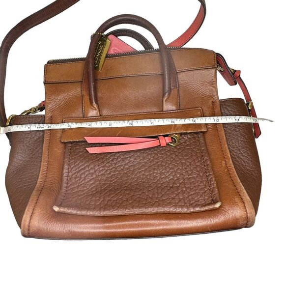 Coach Tricolor Top Handle Crossbody Purse K1382-28042 - Picture 8 of 16